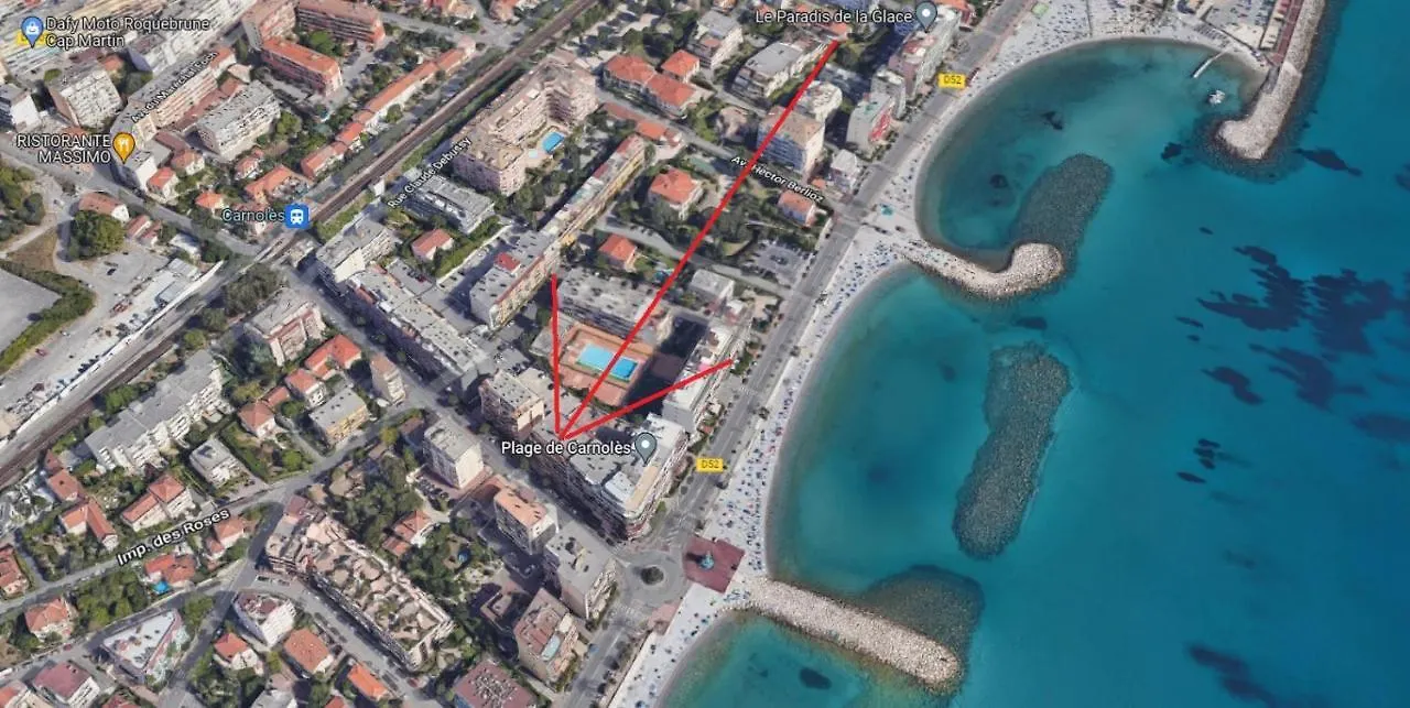 Studio Le Prieure Carnoles Roquebrune-Cap-Martin France